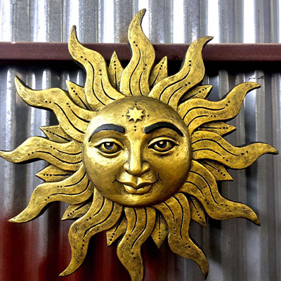 Sun – Symbol of light and life.